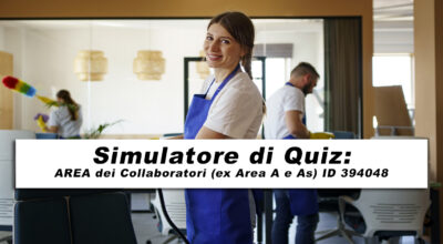 Simulatore di Quiz: AREA dei Collaboratori (ex Area A e As)