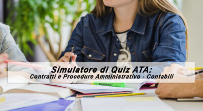 Simulatore di Quiz ATA: Contratti e Procedure Amministrativo-Contabili