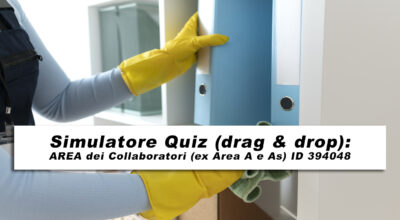 Simulatore Quiz (drag & drop): AREA dei Collaboratori (ex Area A e As)