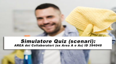 Simulatore Quiz: AREA dei Collaboratori (ex Area A e As) (Scenari)