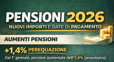 Pensioni 2026: nuovi importi e calendario dei pagamenti