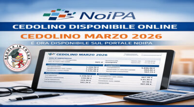 Disponibilità del cedolino stipendiale di marzo 2026 sul portale NoiPA