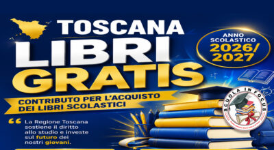 Toscana, al via “Libri Gratis” 2026/27