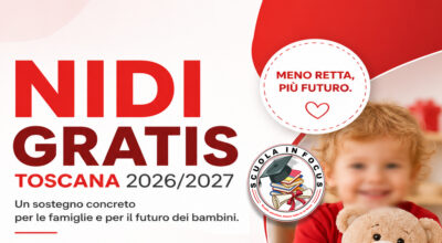 Nidi Gratis Toscana 2026/2027: al via le domande per le famiglie